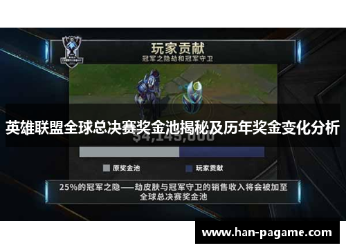 英雄联盟全球总决赛奖金池揭秘及历年奖金变化分析 英雄联盟全球总决赛奖金池揭秘及历年奖金变化分析